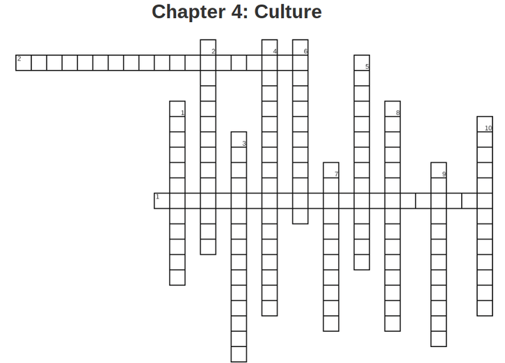 Reinforce activity crossword puzzle answers